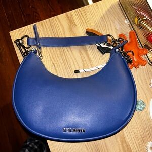 Steve Madden Blohan Crescent Shoulder Bag in Royal Blue
